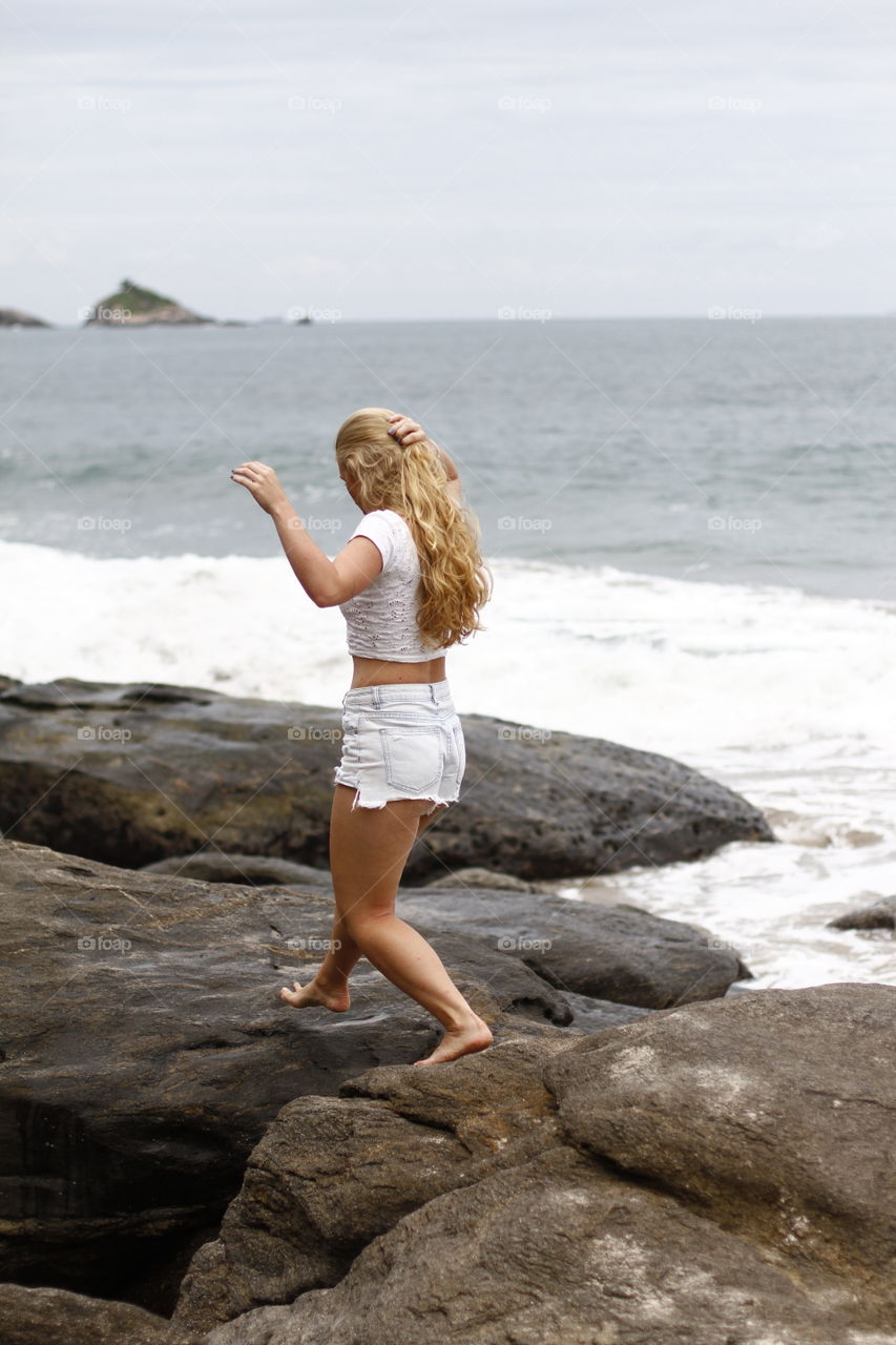 girl in nature