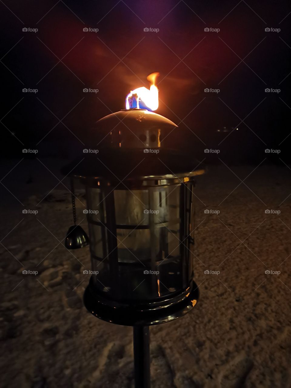 Lantern flame