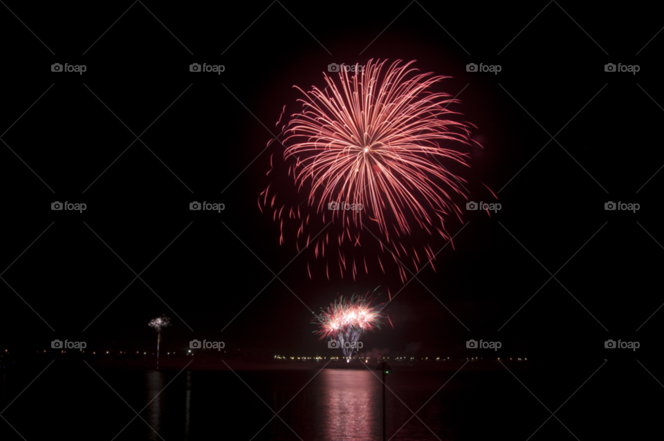 Fireworks, No Person, Christmas, Festival, Flame