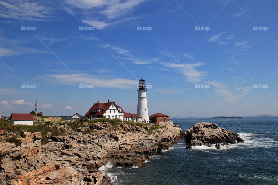 Cape Elizabeth, Portland head lighthouse 