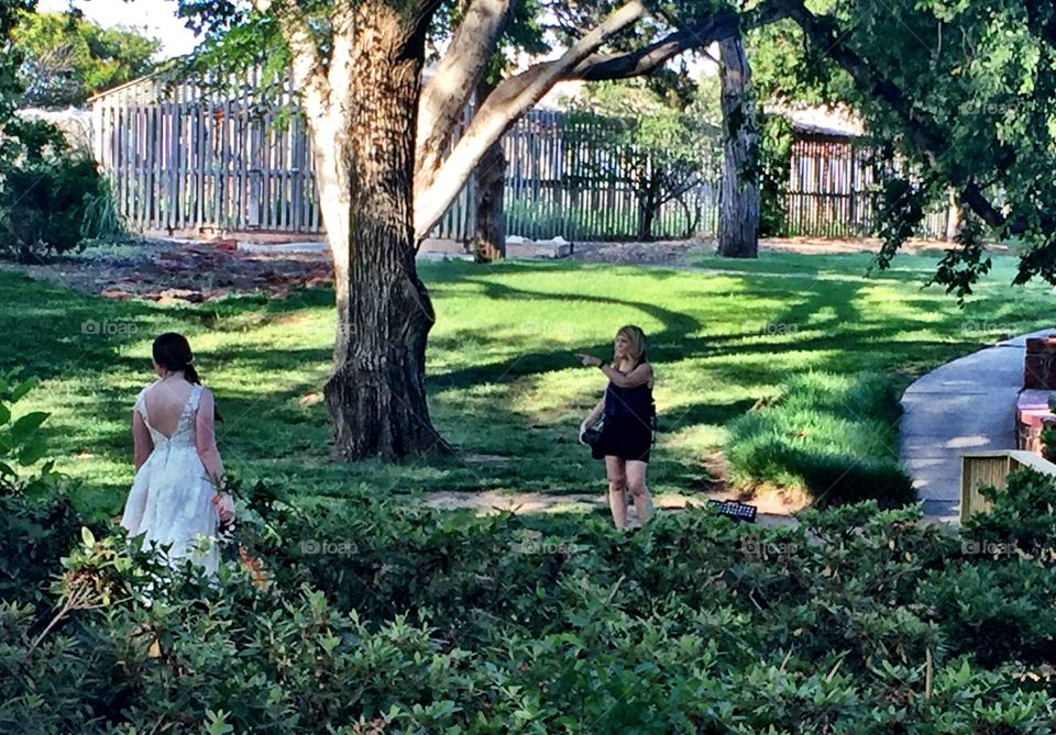 Bridal Photo Shoot in the Park