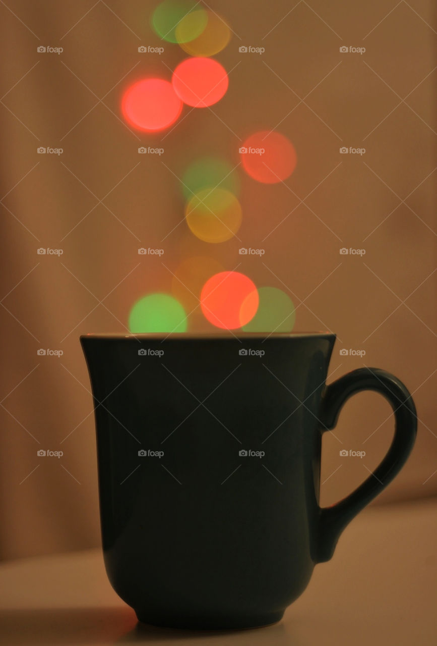 Cup of bokeh