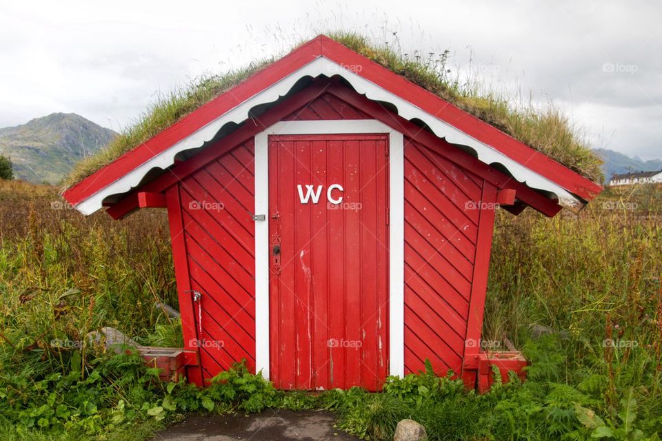 Cute bathroom in Norway 