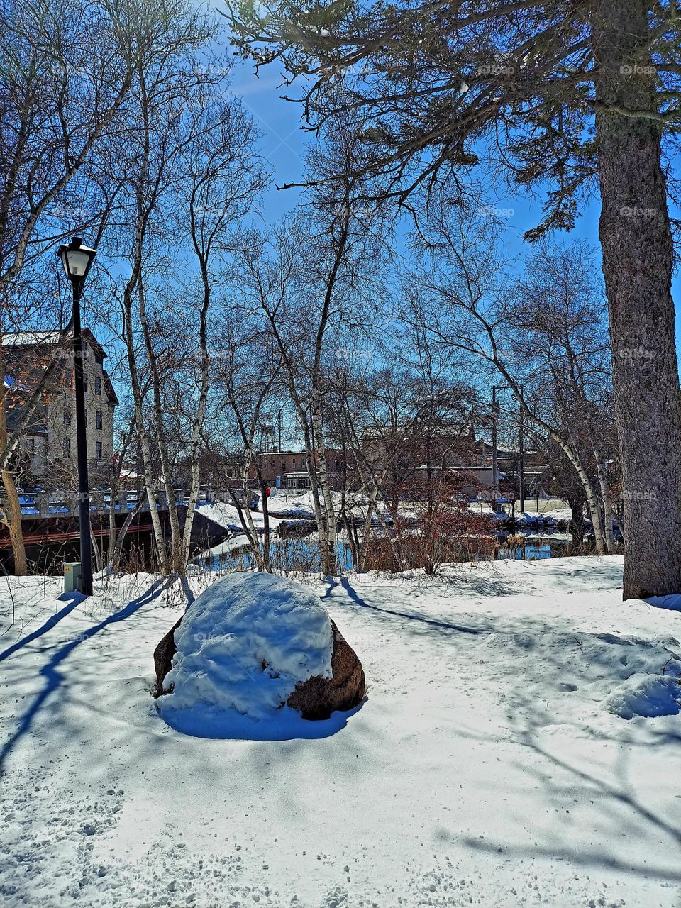 Snow and Blue Sky