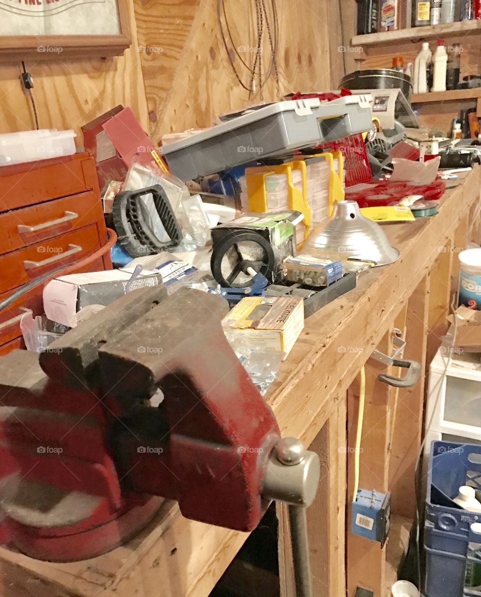 Messy Workbench