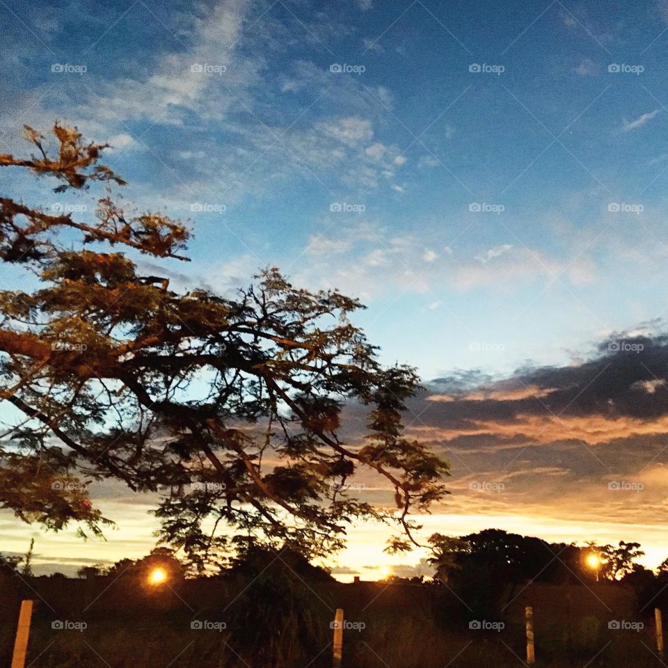 🌄🇺🇸 An extremely beautiful dawn in Jundiaí, interior of Brazil. Cheer the nature! / 🇧🇷 Um amanhecer extremamente bonito em Jundiaí, interior do Brasil. Viva a natureza! 