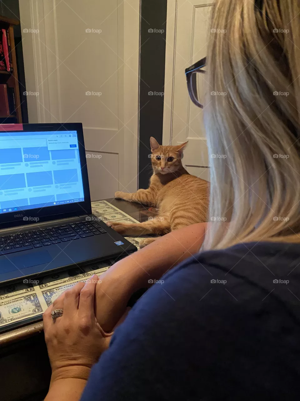 A writer and her inspiration 