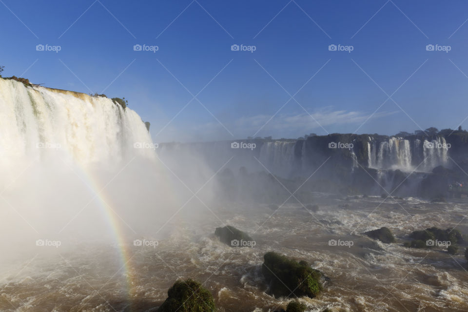 Nature of Brazil - Iguassu Falls National Park.