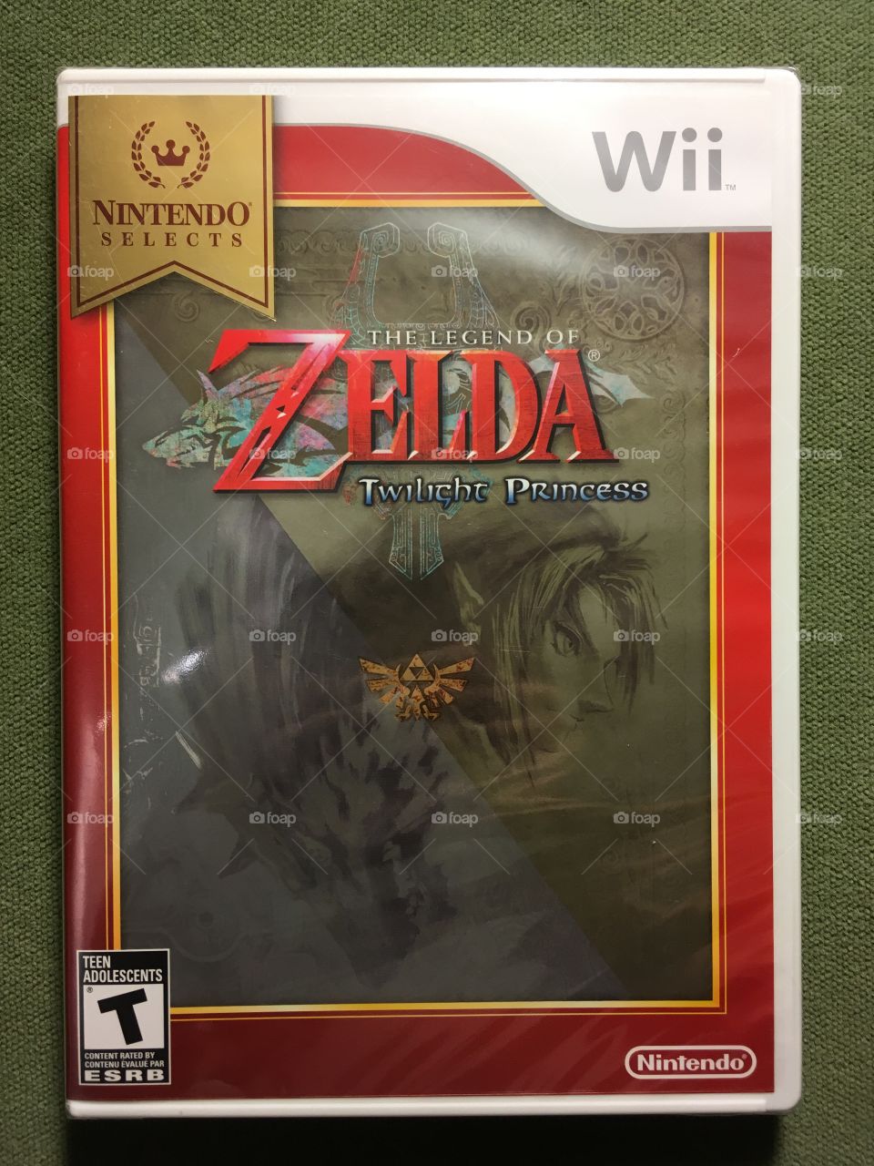The legend of Zelda - Twilight princess - by Nintendo selects
Video game for Nintendo Wii
Brand New Sealed
Released - 2011