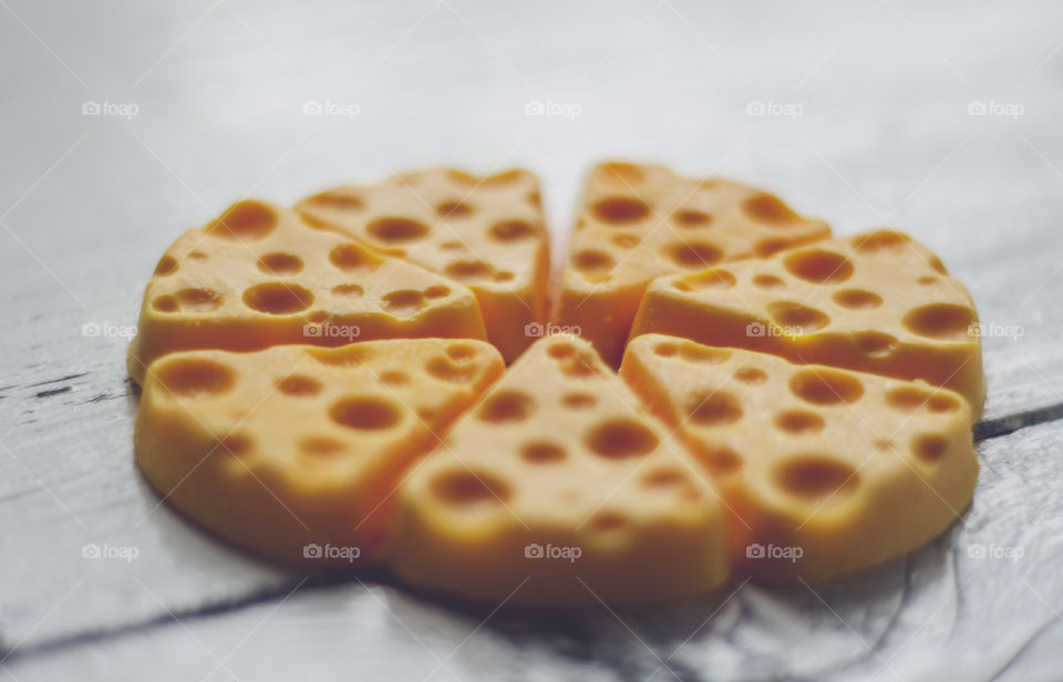 cheese shaped soap