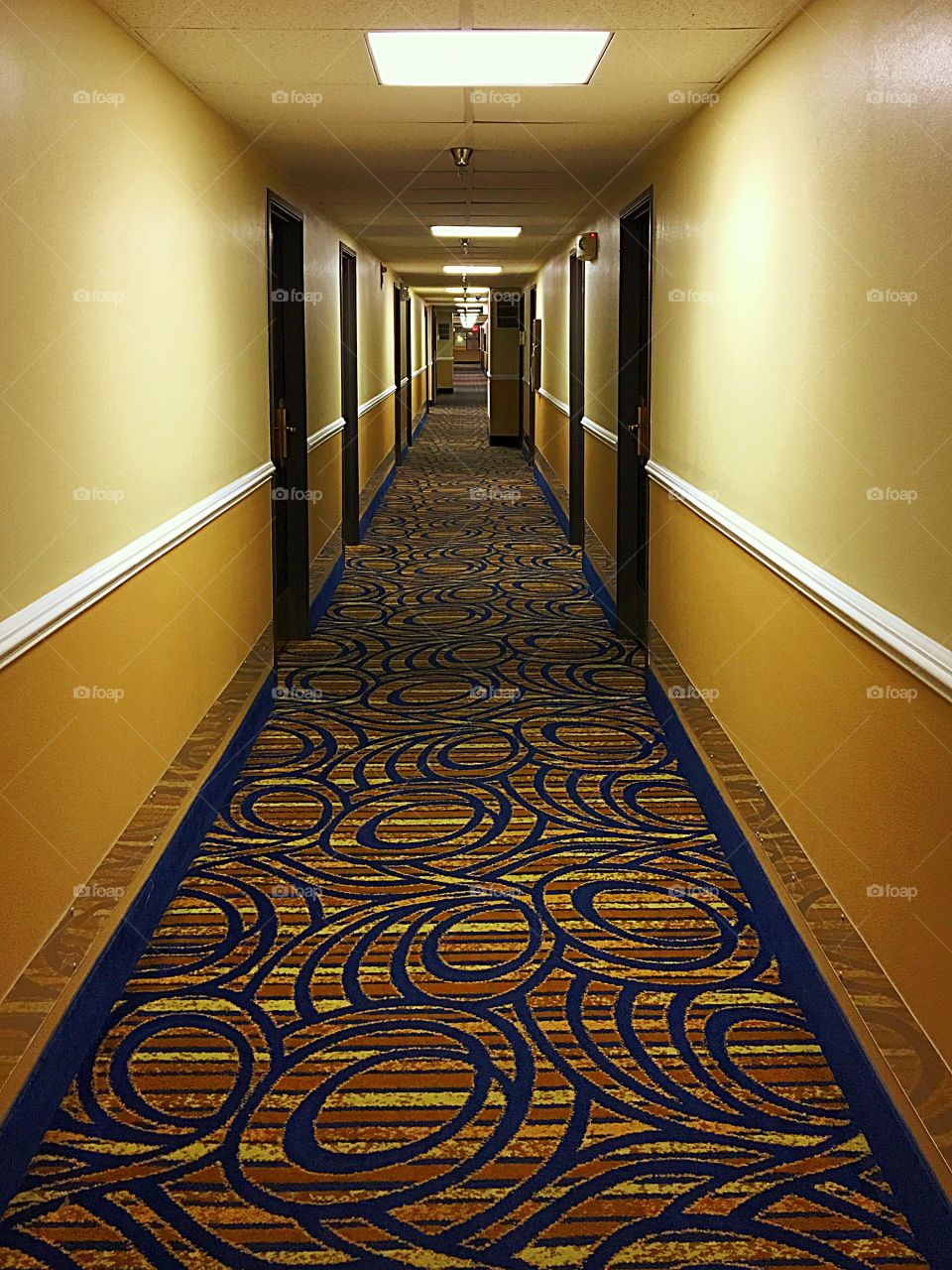 Hotel hallway 