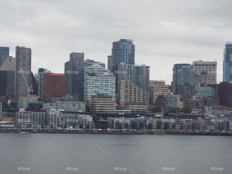 Seattle from the water