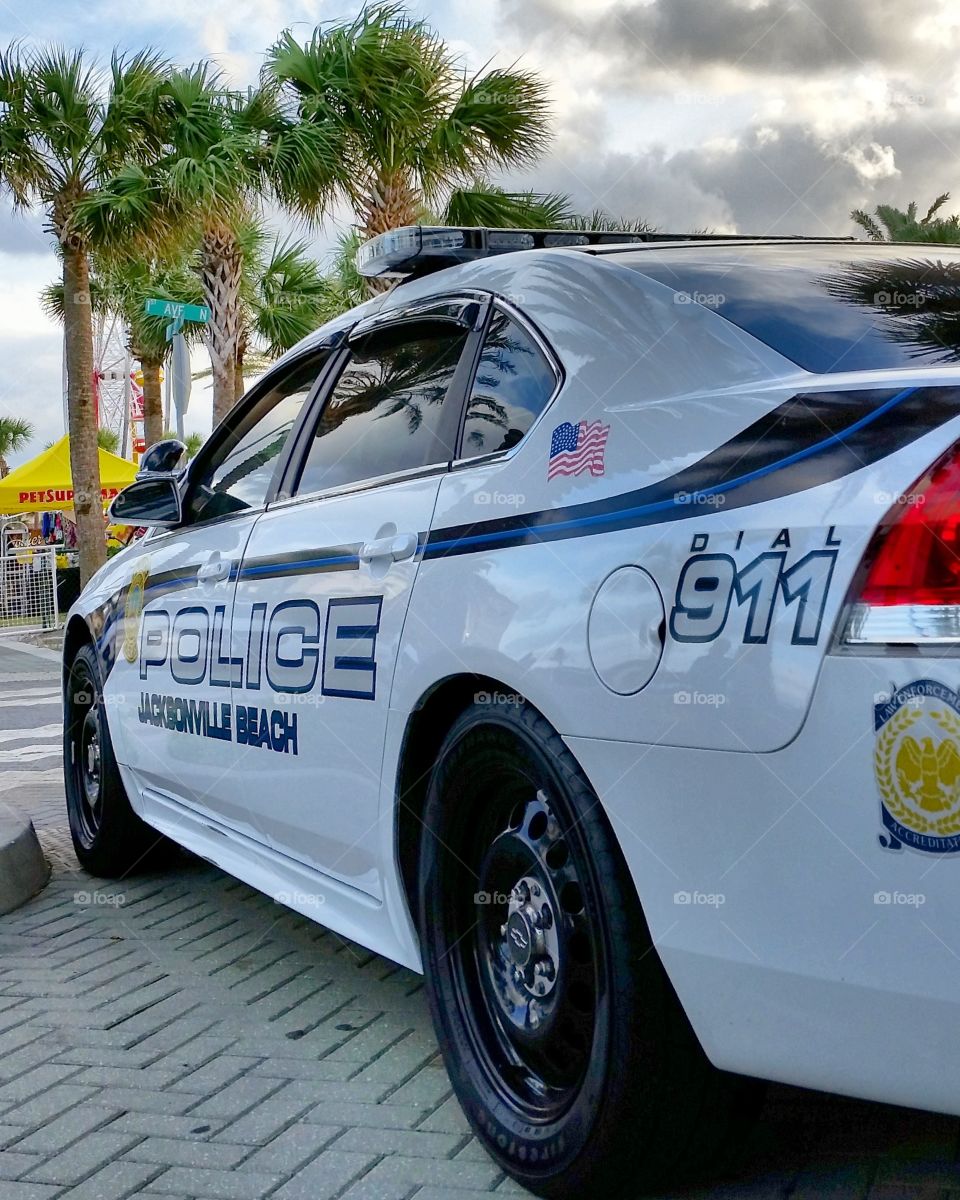 Sky Reflection on Car