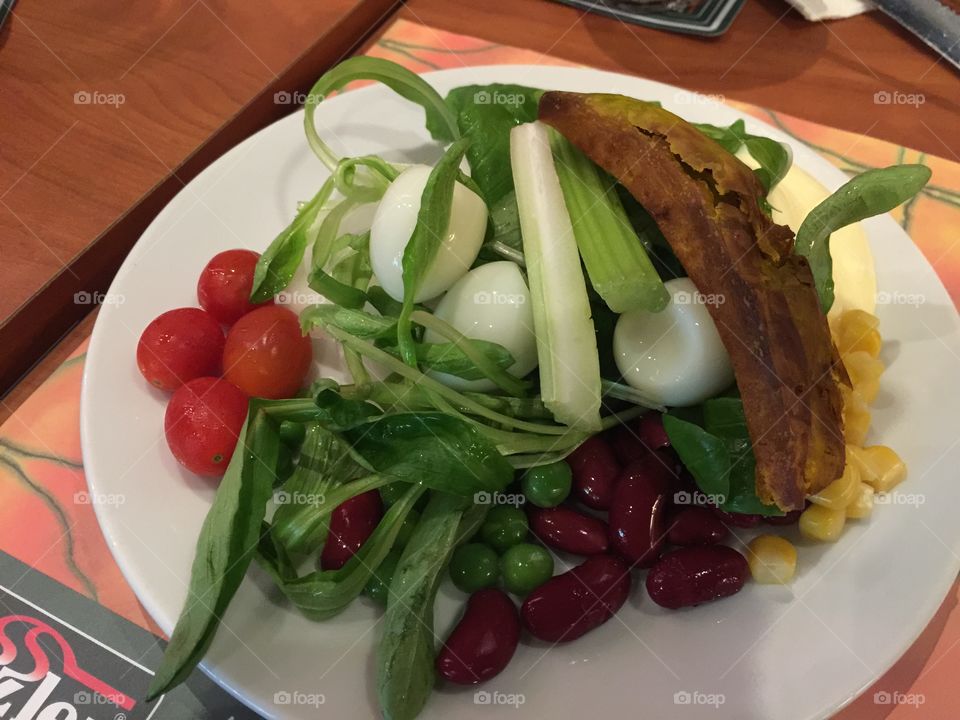 Salad. Food for health