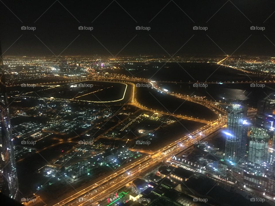 Dubai by night