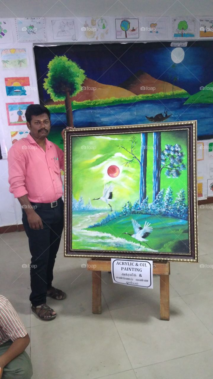 my art in exhibition