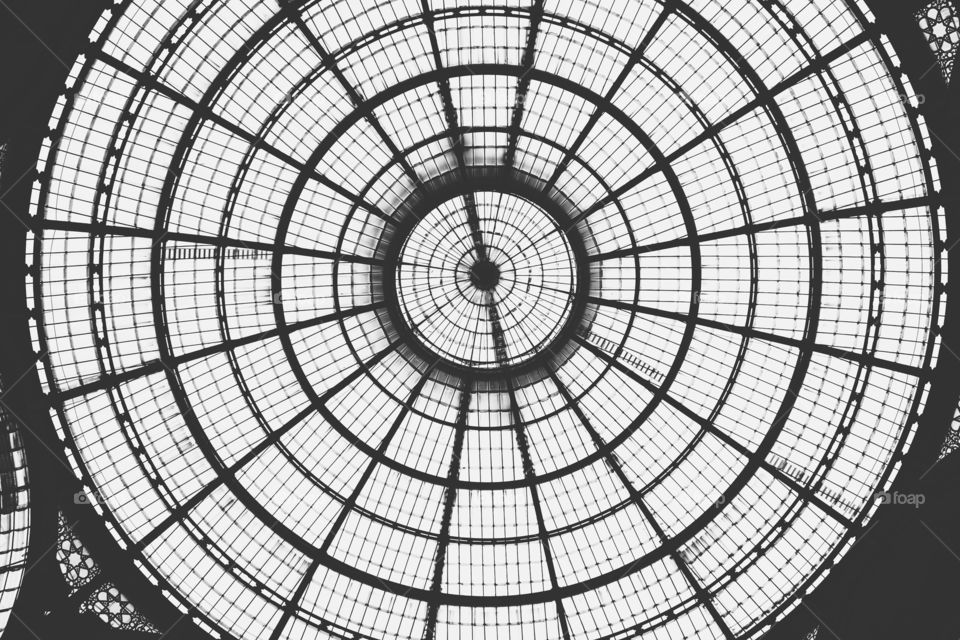 Ceiling from mall in Milan 