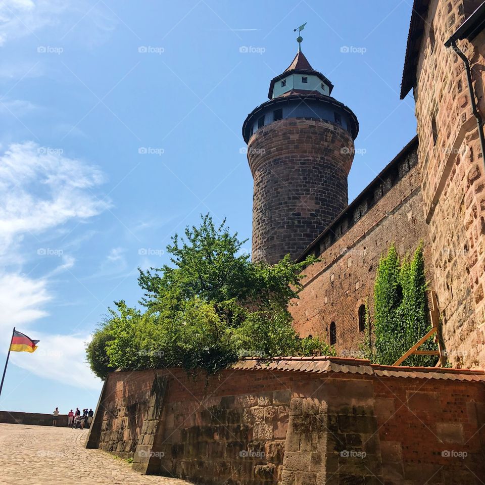 Medieval Fortification in Nuremberg 