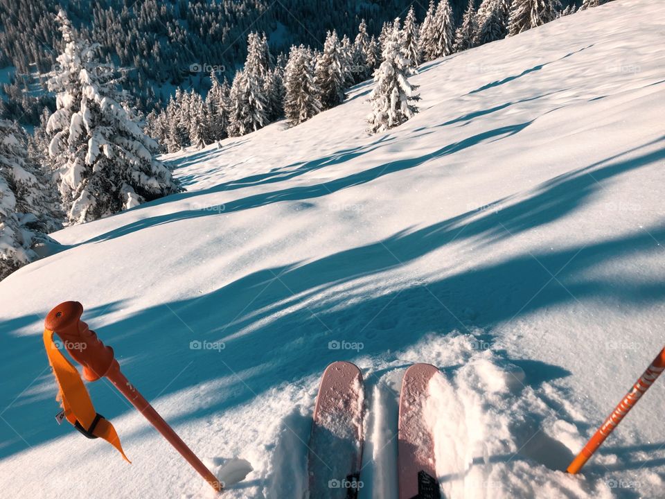 Skiing