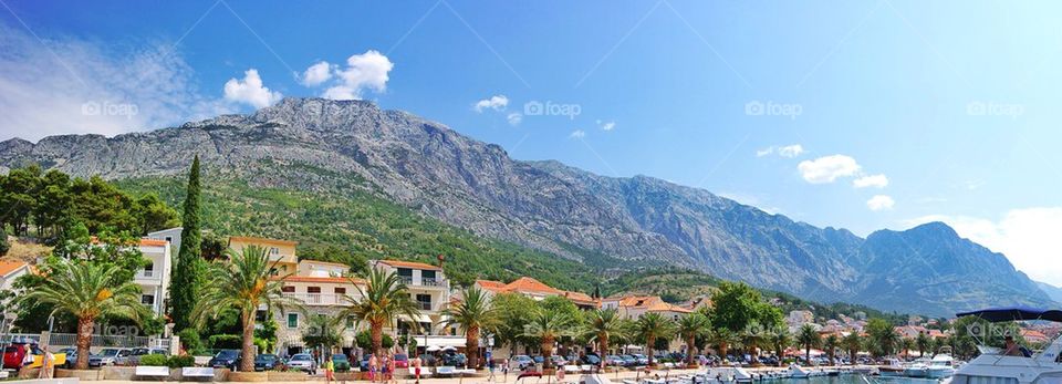 Makarska panorama