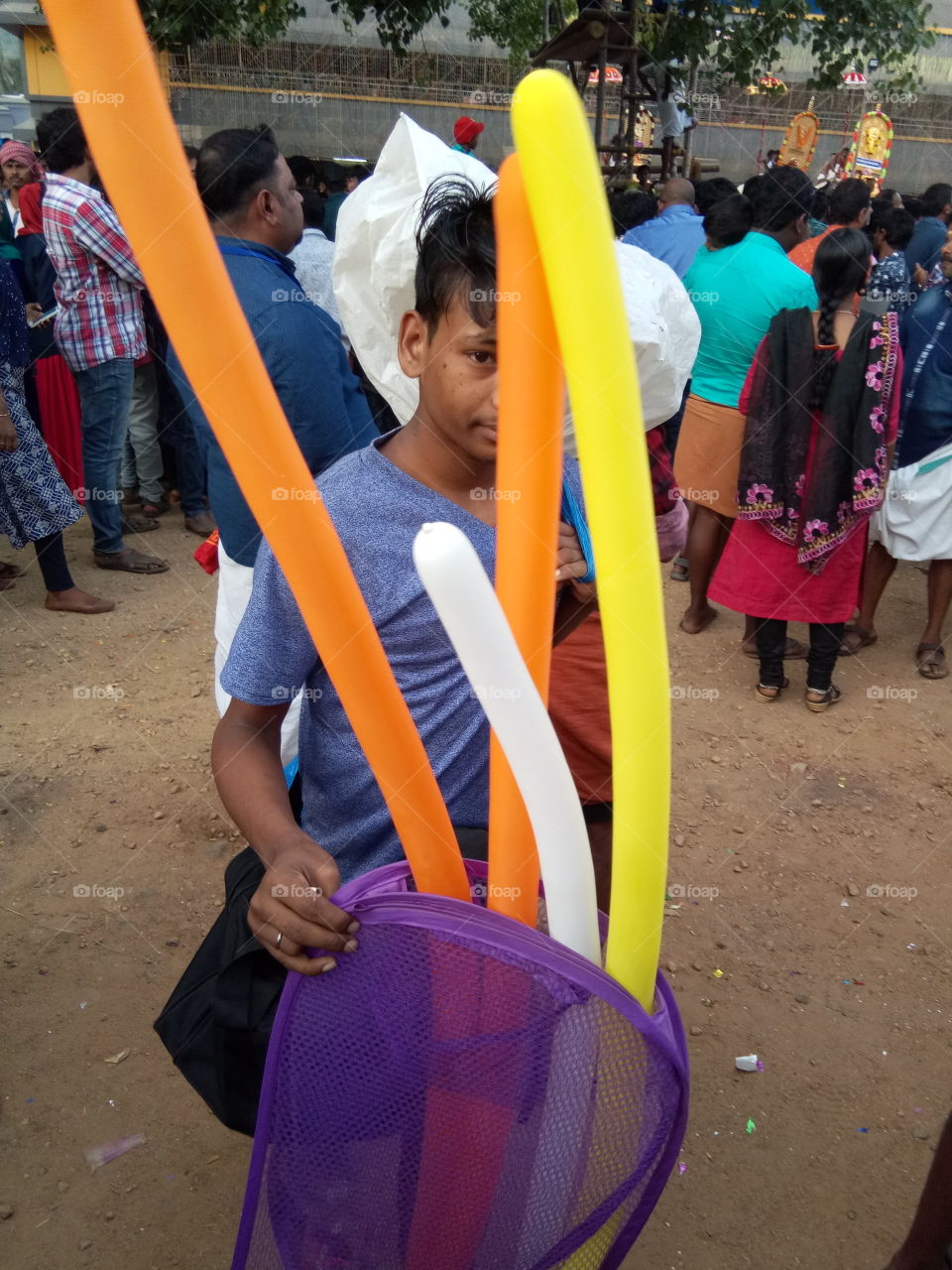 Baloon seller