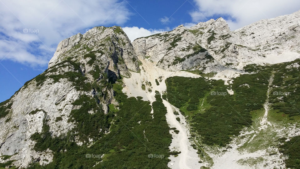 Slovenian Alps. road to vršič
