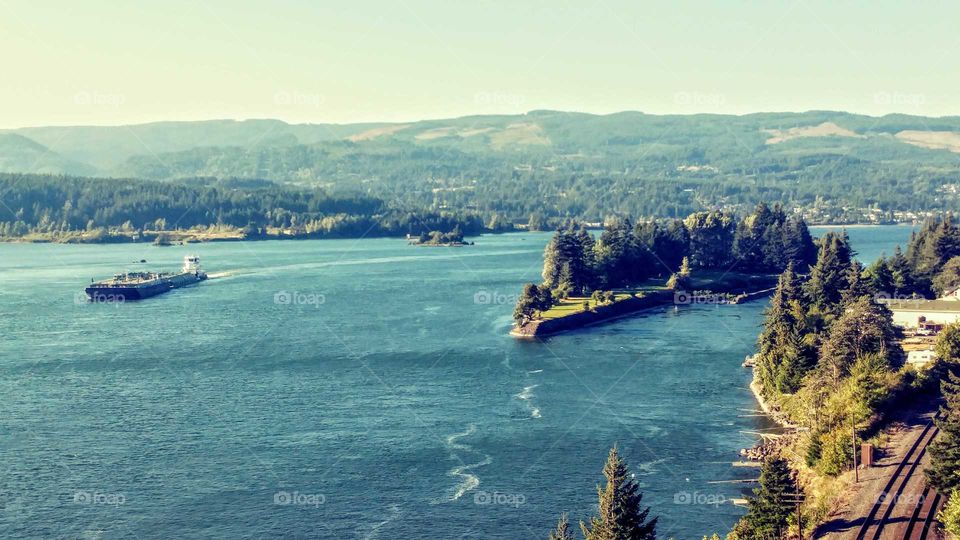 From the Bridge of the gods