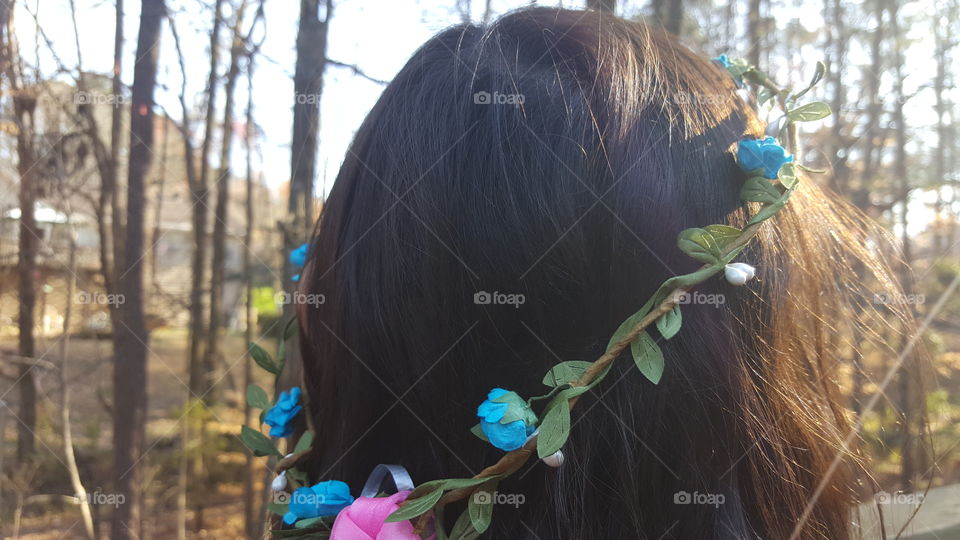 Close-up of hair