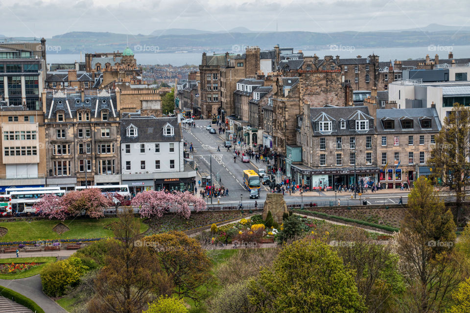 View from castlehill