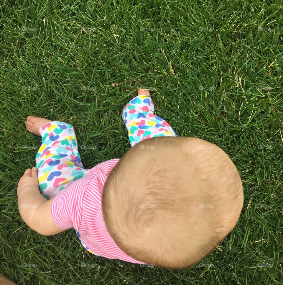 Baby at the park 