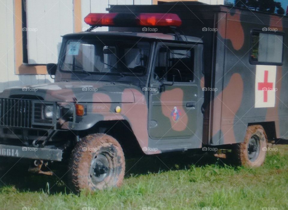 Caminhão do exército brasileiro, Curitiba, PR, BR