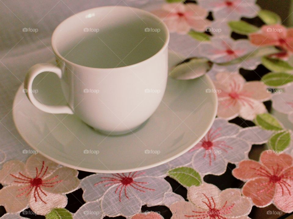 cup white
