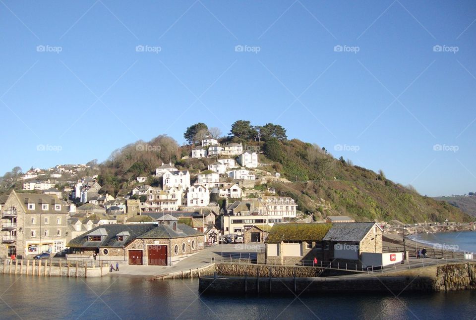 Looe In Winter Sunshine