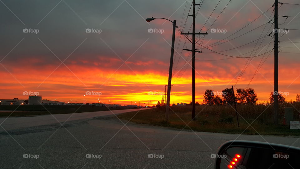 Iowan sunset
