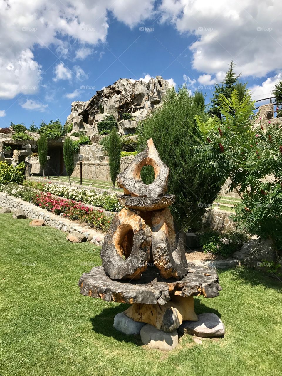 Architecture, Travel, Garden, Tree, No Person