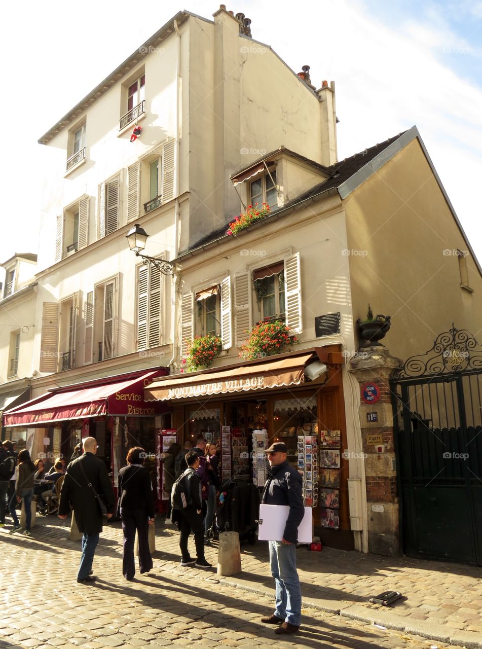Montmartre shops