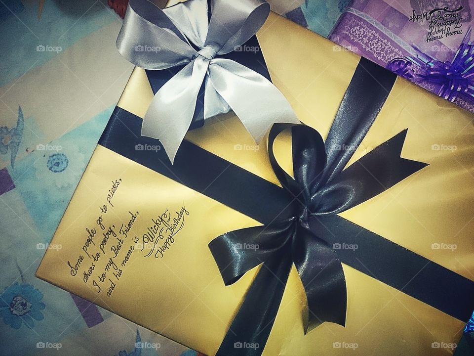 Gifts🎁. my Best friend's Birthday 🎂