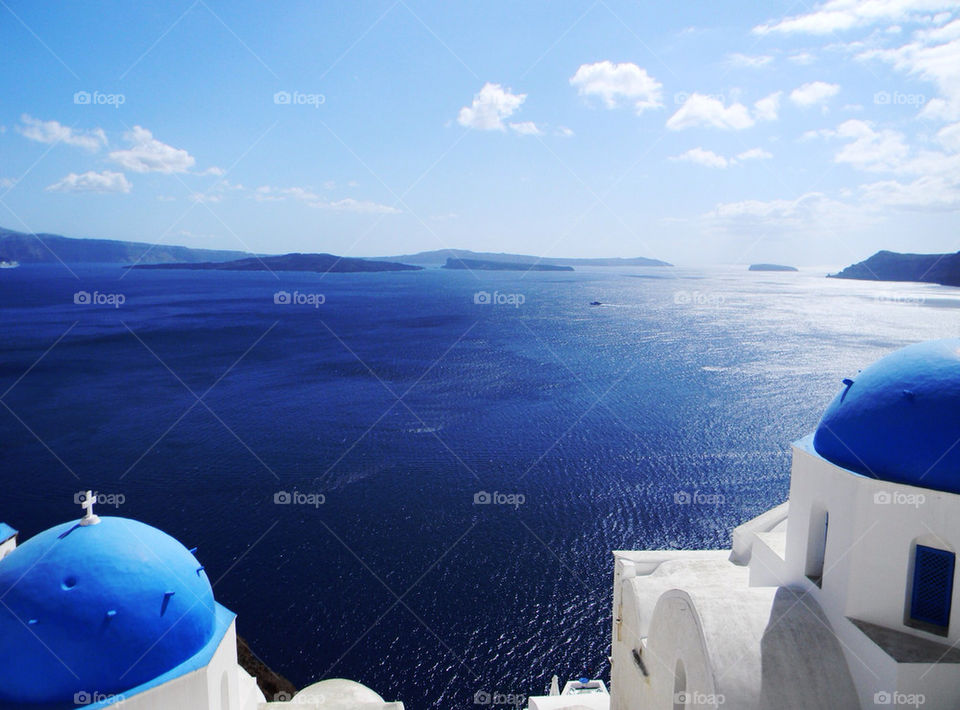 Santorini view