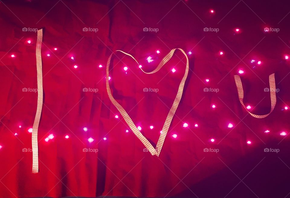 Couples Fairy light Romantic I love you handmade art & crafts Expressing personal love for partner 