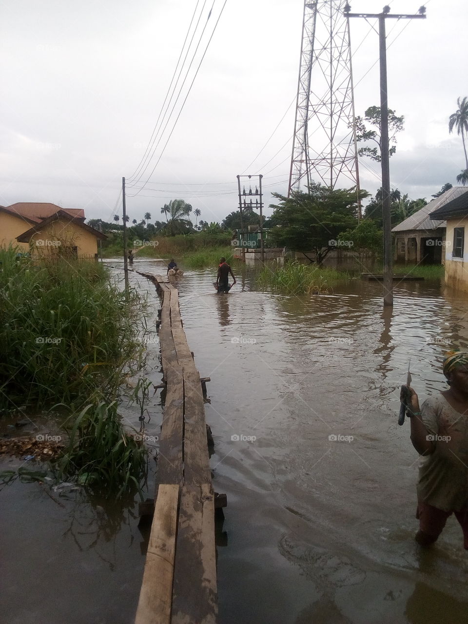 2019 flood, Mbiama Nigeria