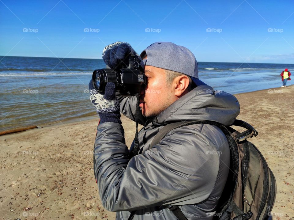 A photographer
