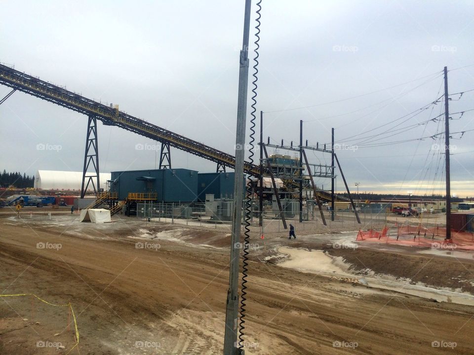 Industry, No Person, Vehicle, Transportation System, Daylight