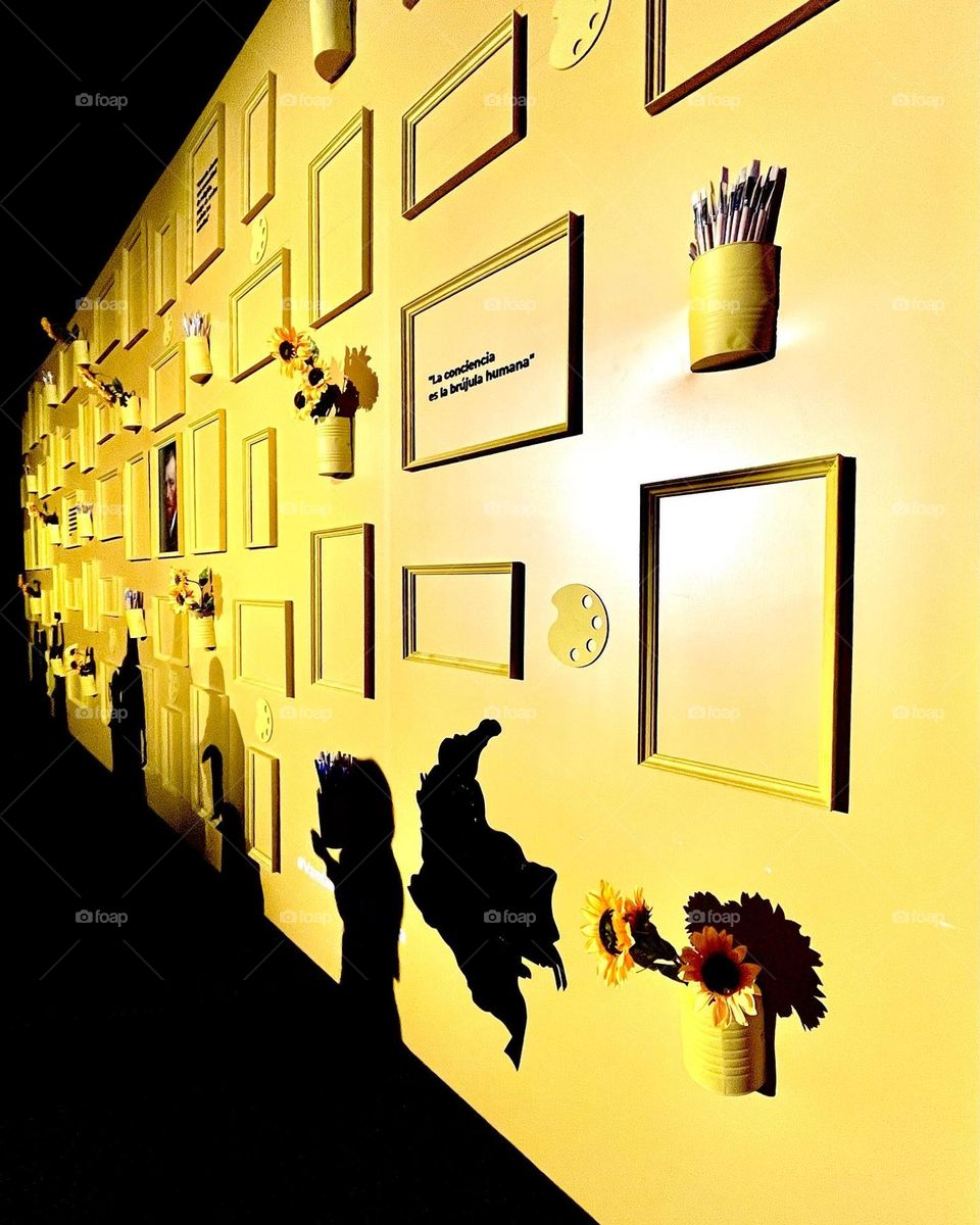 A yellow wall- Van Gogh 