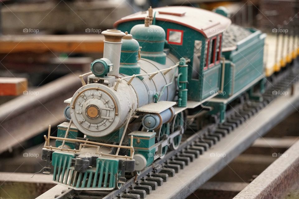 Antique Model Railroad