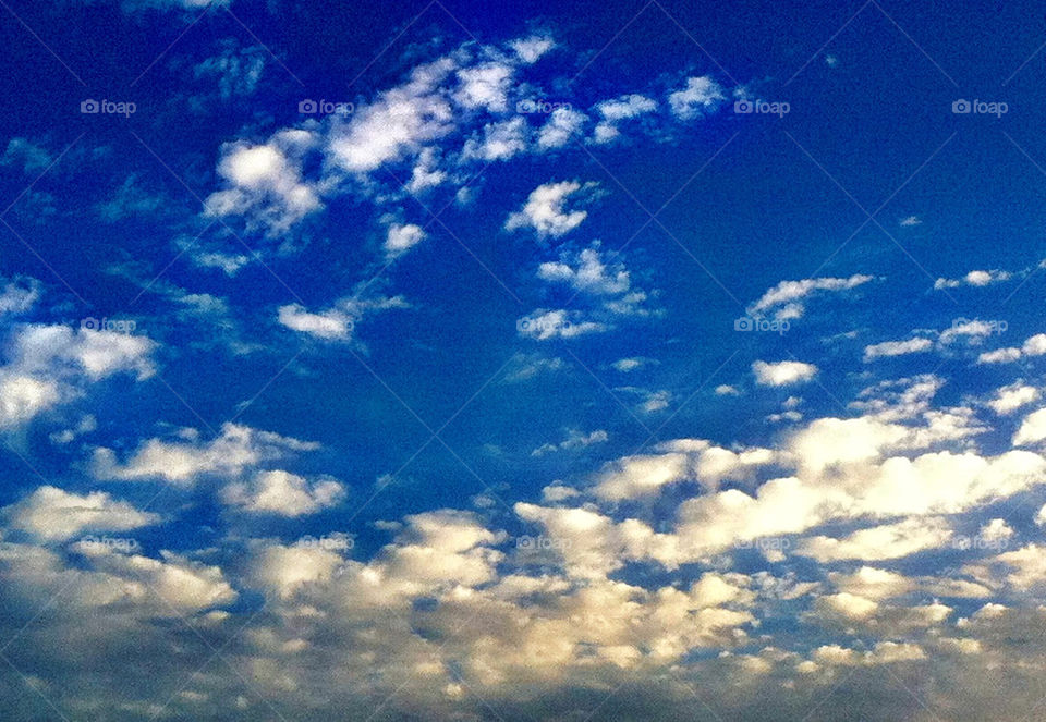 Clouds in the sky