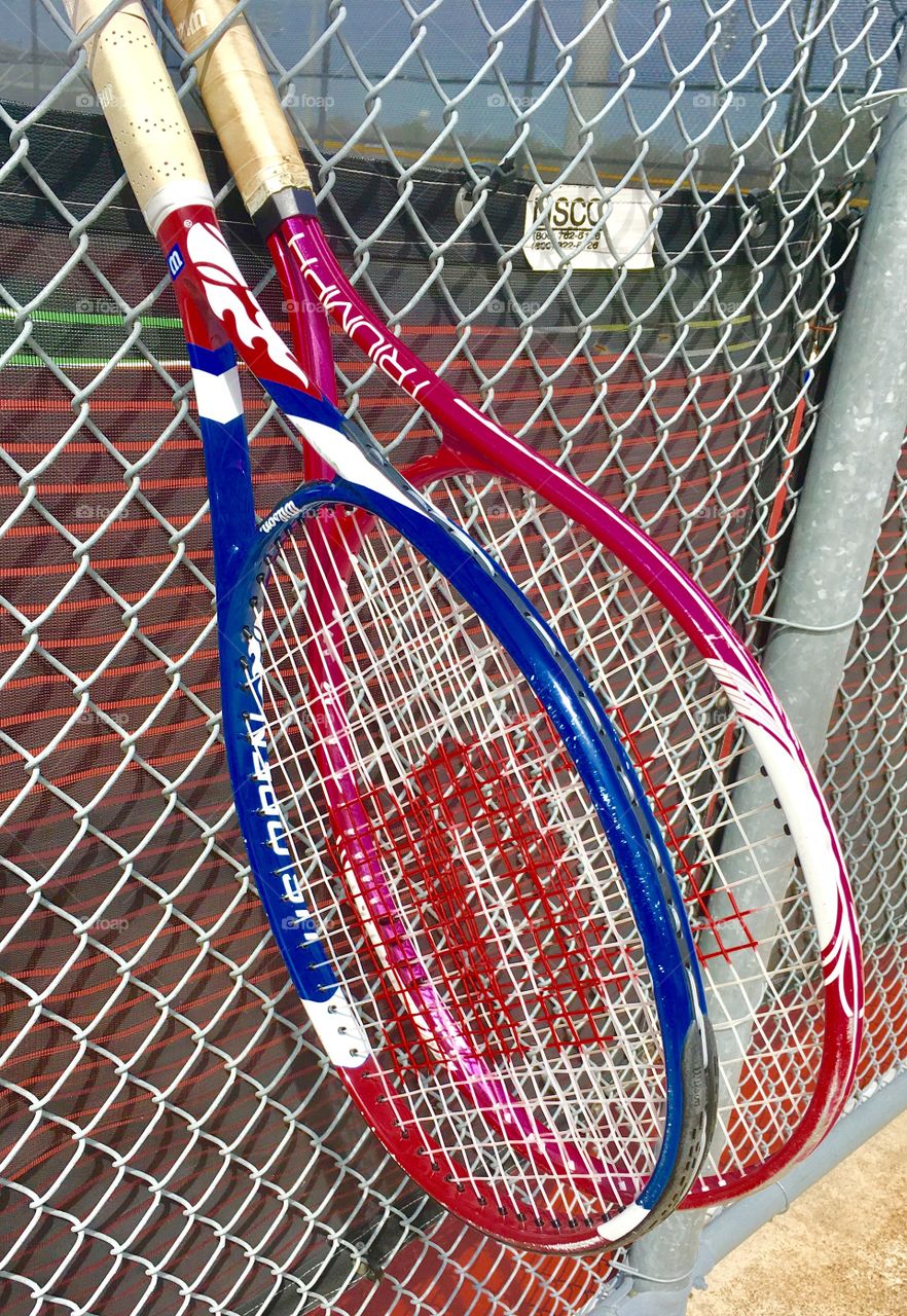 Fence Tennis Rackets