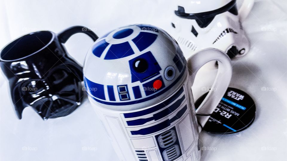R2-D2, Darth Vader, Storm Trooper Mugs