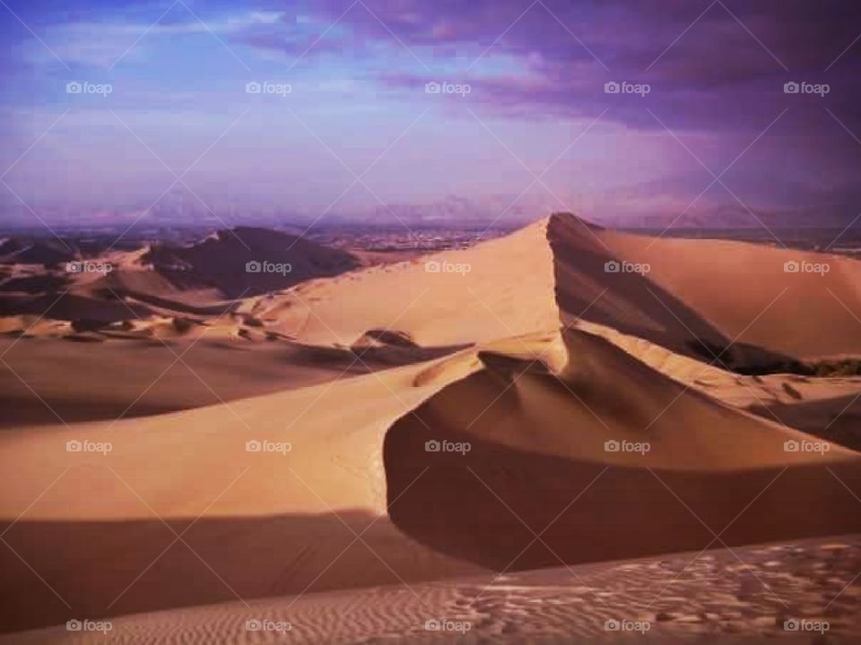 Huacachina sand dunes