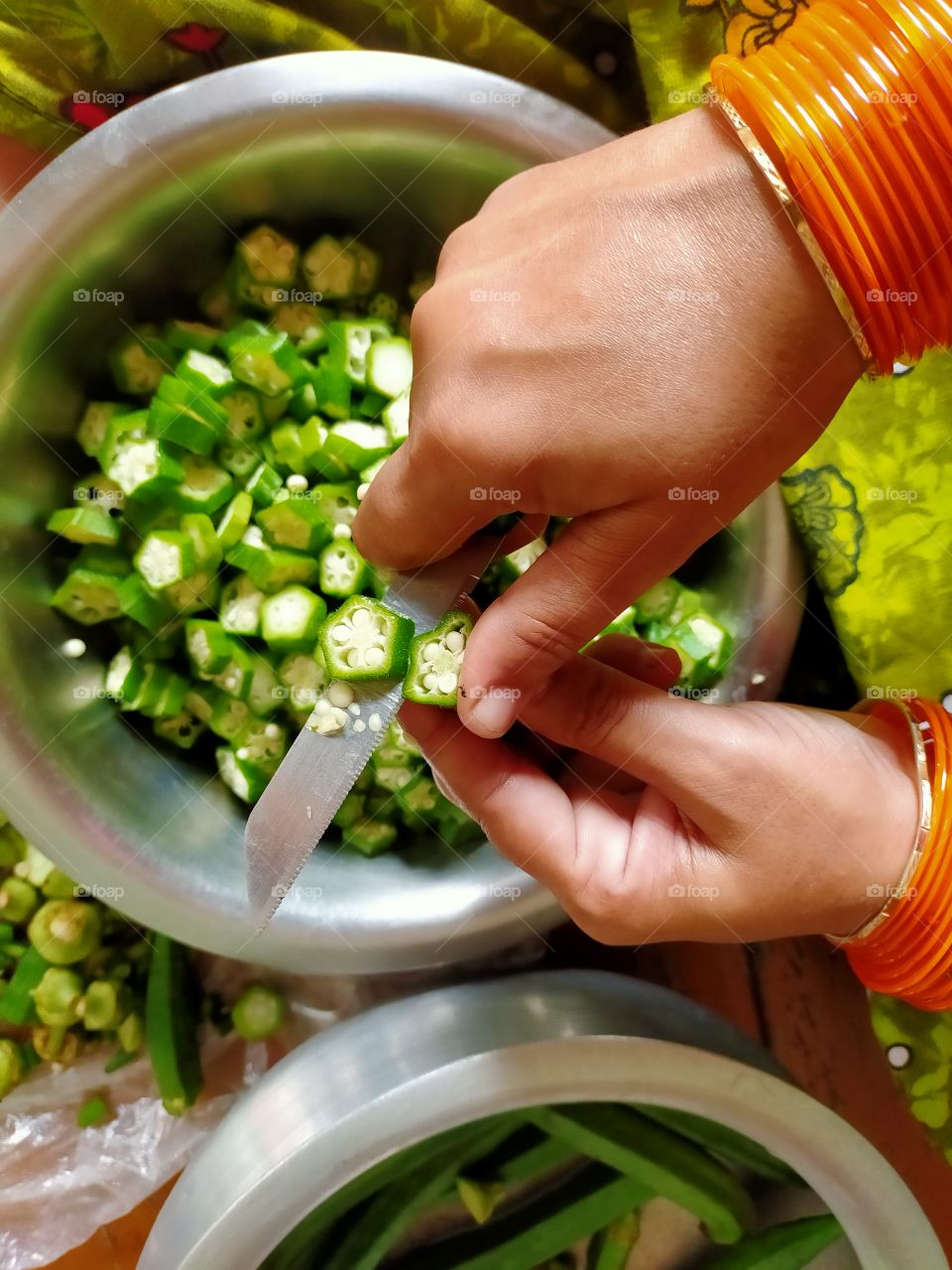 Indian culture represent by a women.