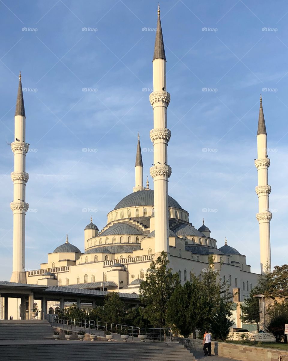 The biggest mosque in Ankara